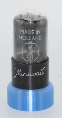 6SN7GT Miniwatt Holland NOS *Graphite Glass* Valve / Tube