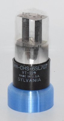 6SL7GT / VT229 Sylvania USA Valve / Tube (Trigon box)