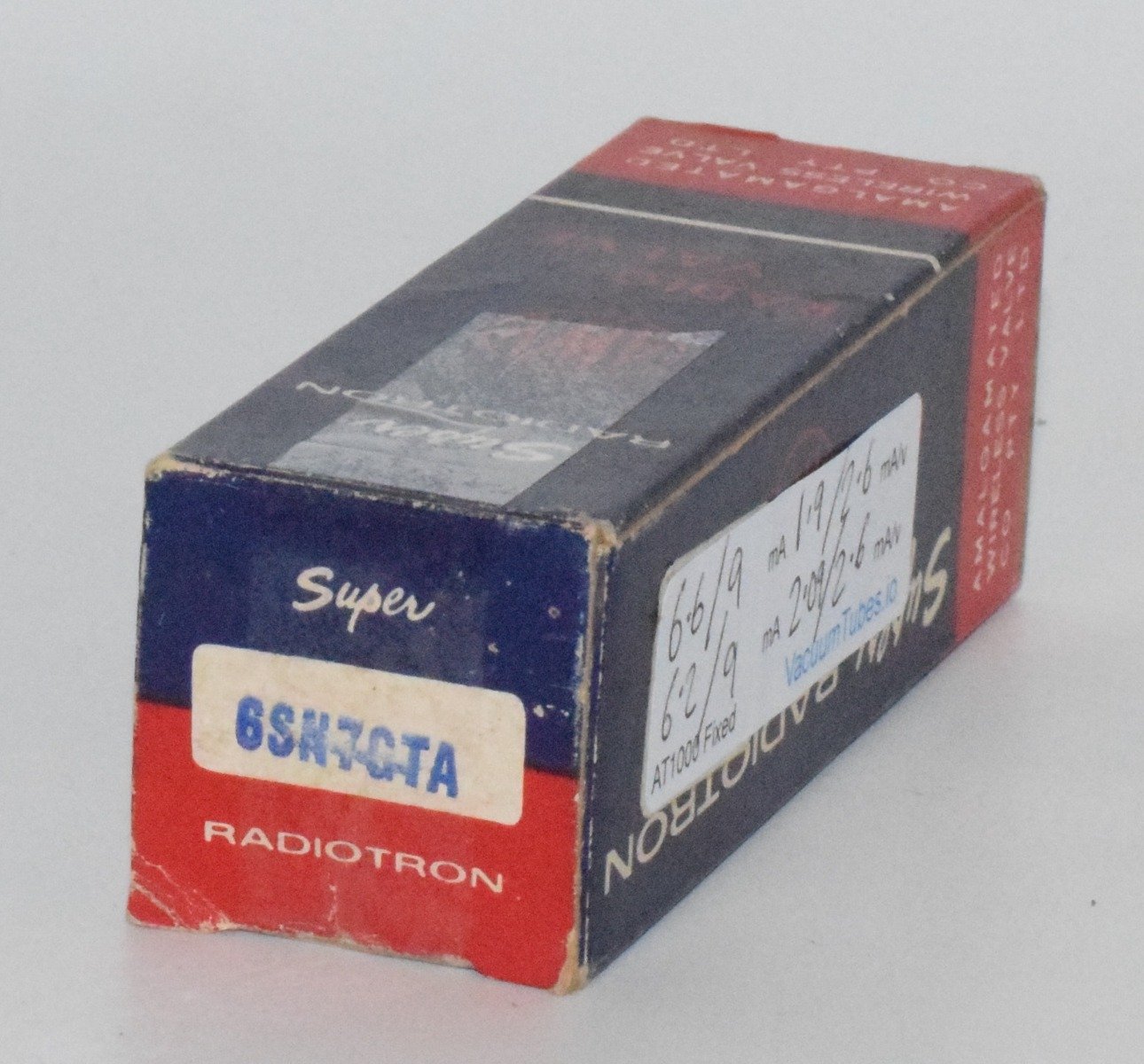 6SN7GTA SRAWV Australia Valve / Tube