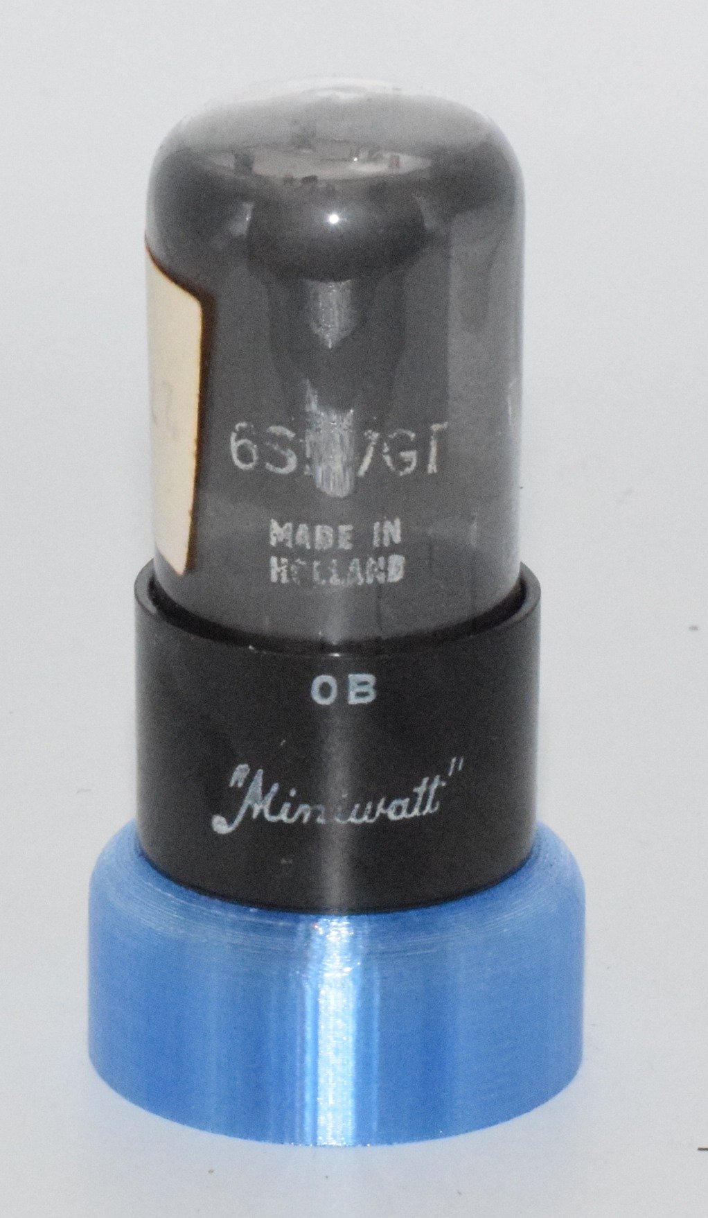 6SN7GT Miniwatt Holland NOS 1960 *Graphite Glass* Valve / Tube