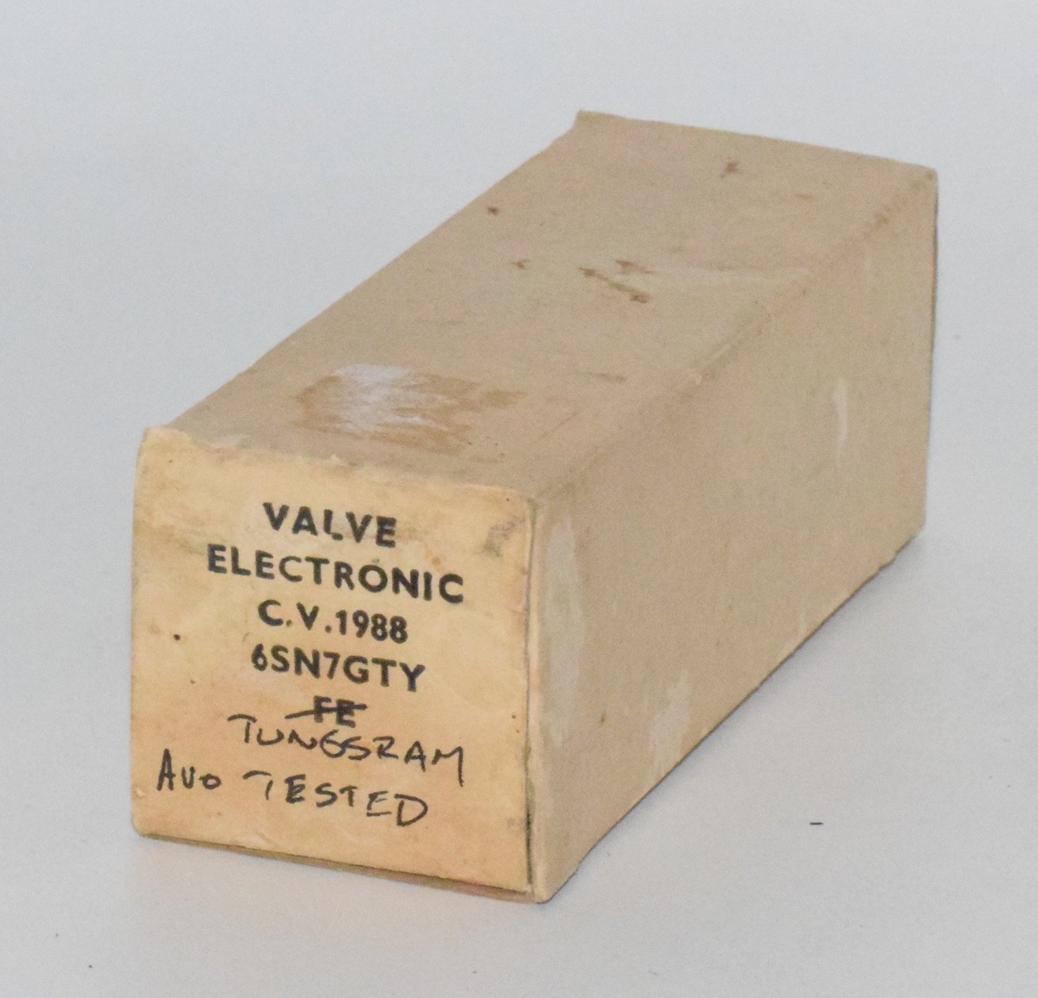 6SN7GTY / CV1988 Tungsram England NOS Valve / Tube