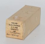 6SN7GTY / CV1988 Tungsram England NOS Valve / Tube thumbnail 1