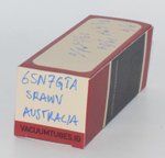 6SN7GTA SRAWV Australia Valve / Tube thumbnail 2