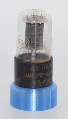 JAN CRP 6SN7GT VT-231 Raytheon USA Valve / Tube