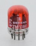 ZM1186 Siemens Germany NOS 15.5mm Nixie Tube thumbnail 3