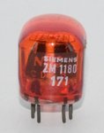 ZM1180 Siemens Germany NOS 15.5mm Nixie Tube thumbnail 3
