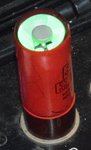 CV394 / 6CD7 / EM34 KB/P Philips Holland NOS MagicEye *red paint* Tube thumbnail 5