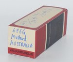 6F6G Mullard Australia Valve / Tube thumbnail 3