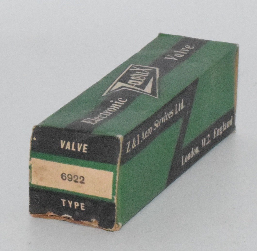 6922 / ECC88 Zaerix *Gold pins* NOS Valve / Tube