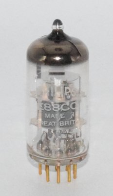 E88CC Philips Mitcham April 1959 England NOS *Gold pins 7L1* Valve / Tube