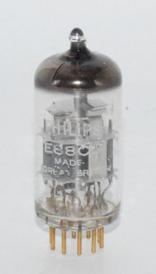 E88CC Philips Mitcham April 1959 England NOS *Gold pins 7L1* Valve / Tube