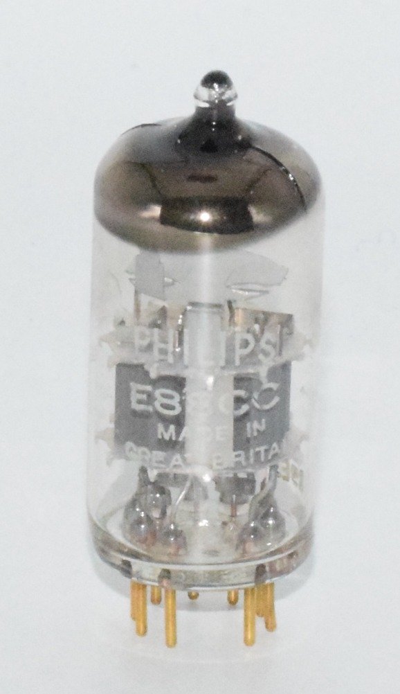 E88CC Philips Mitcham April 1959 England NOS *Gold pins 7L1* Valve / Tube