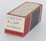 6SN7GTA Miniwatt Australia Valve / Tube thumbnail 2