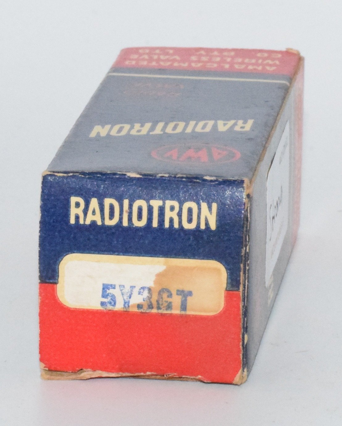 5Y3GT Super Radiotron AWV Australia NOS Valve / Tube