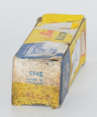 5V4G Philips Miniwatt England NOS Valve / Tube