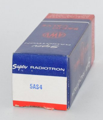 5AS4 Super Radiotron AWV Australia NOS Valve / Tube