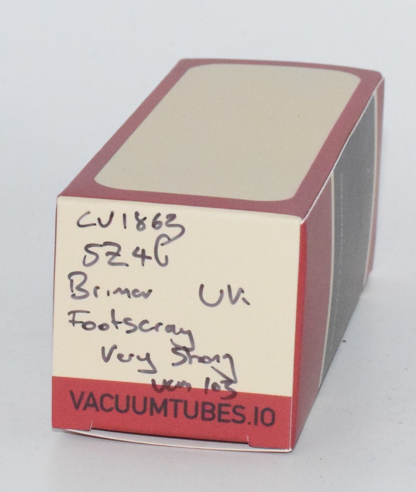 5Z4G / CV1863 Brimar UK Valve / Tube