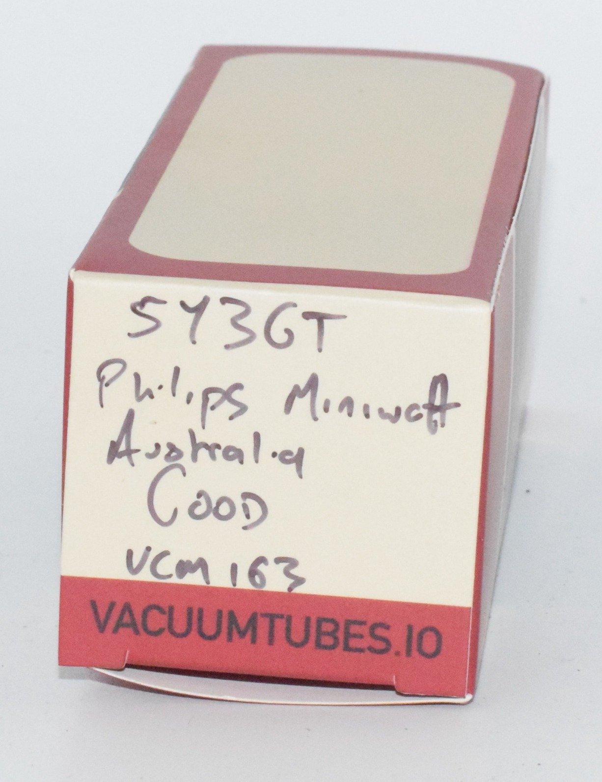 5Y3GT Philips Miniwatt Australia Valve / Tube