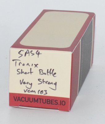 5AS4 Tronix *Short Bottle* Valve / Tube