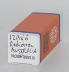 12AV6 Radiotron Australia Valve / Tube thumbnail 1