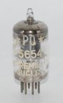 5654 / 6AK5 Philips Miniwatt Holland Valve / Tube thumbnail 2