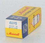 6AM5 Philips Miniwatt England NOS Valve / Tube thumbnail 1