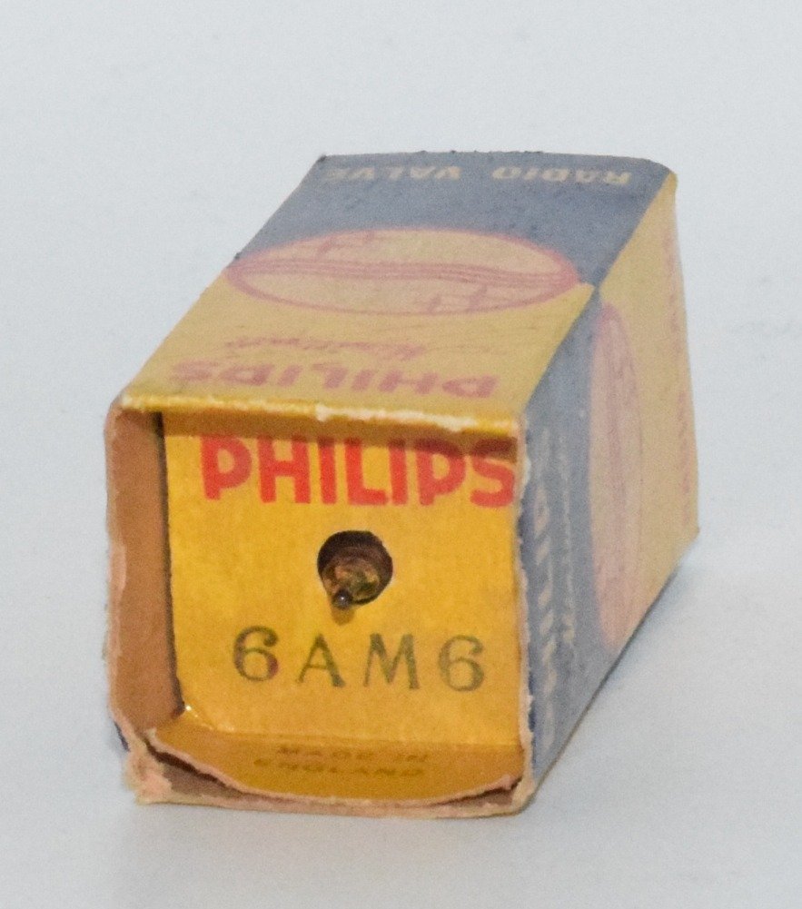6AM6 Philips Miniwatt England NOS Valve / Tube