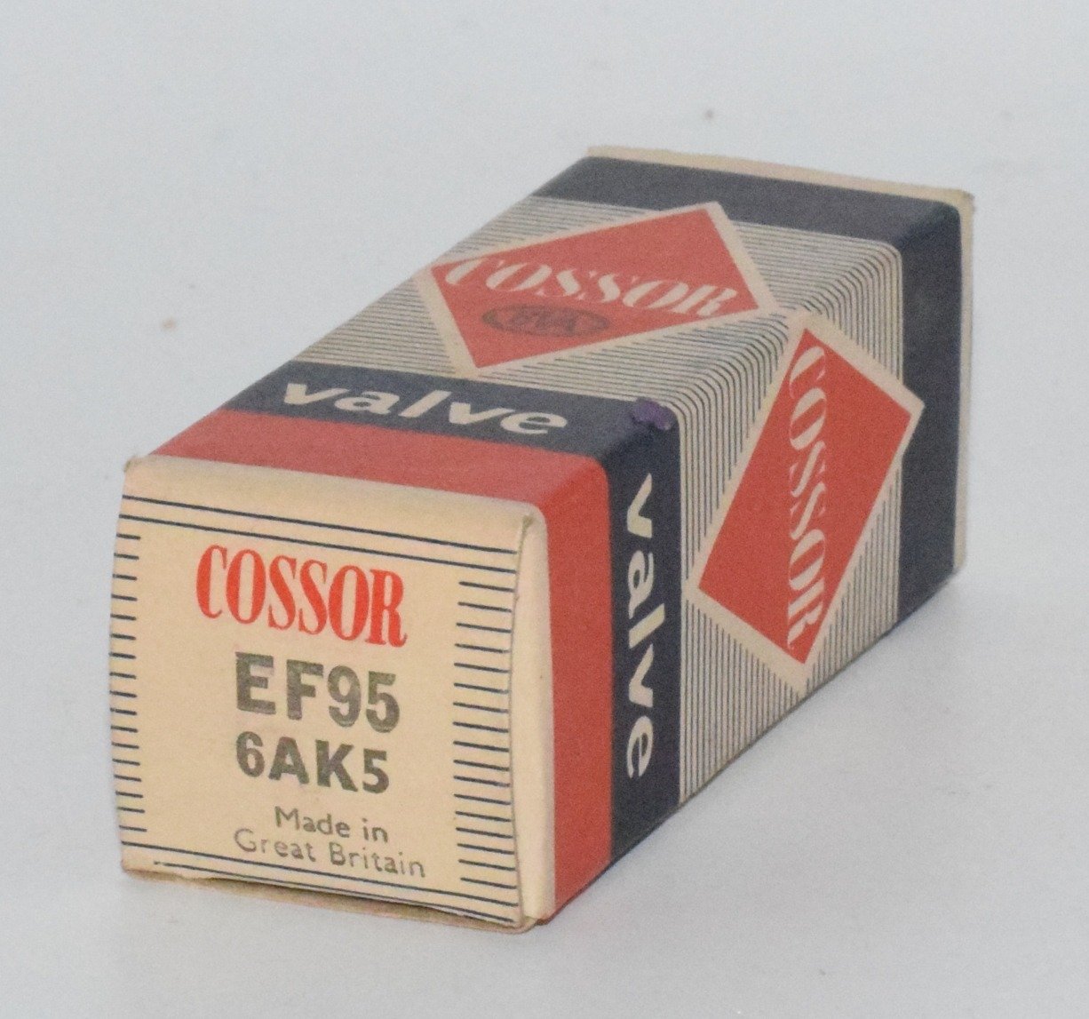 EF95 / 6AK5 Cossor England NOS Valve / Tube
