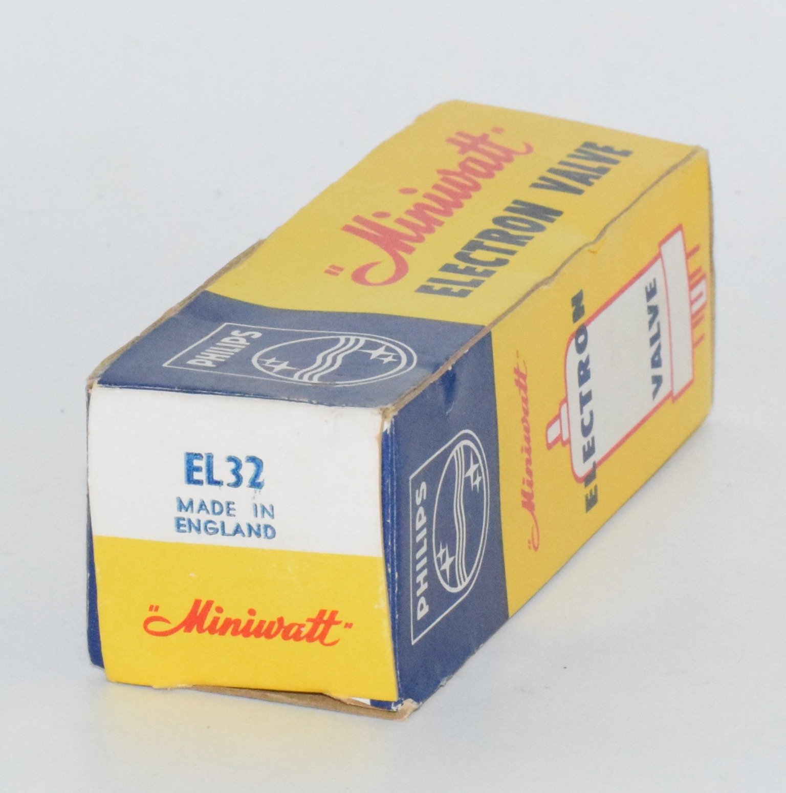 EL32 Miniwatt *Blackburn 1968* England NOS Valve / Tube