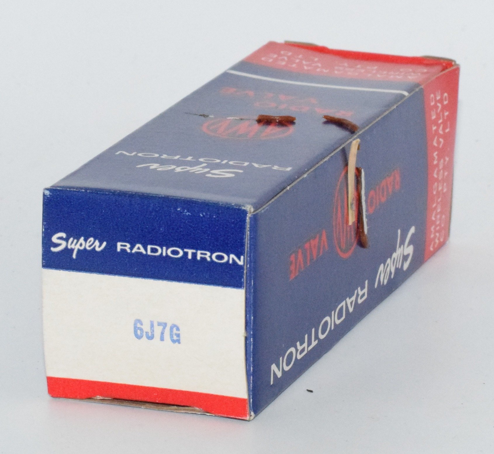 6J7G Super Radiotron AWV Australia NOS Valve / Tube