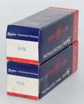 6J7G Super Radiotron AWV Australia NOS *Matched Pair* Valve / Tube thumbnail 1