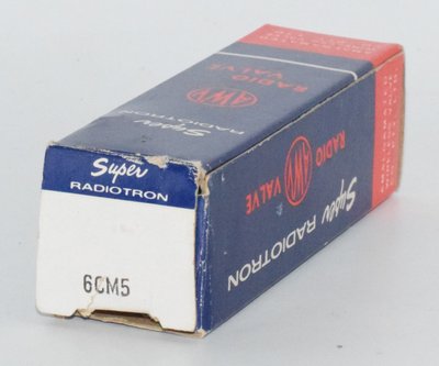 6CM5 Super Radiotron AWV Australia NOS Valve / Tube