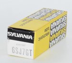 6SJ7 Sylvania USA NOS NIB Valve / Tube thumbnail 1