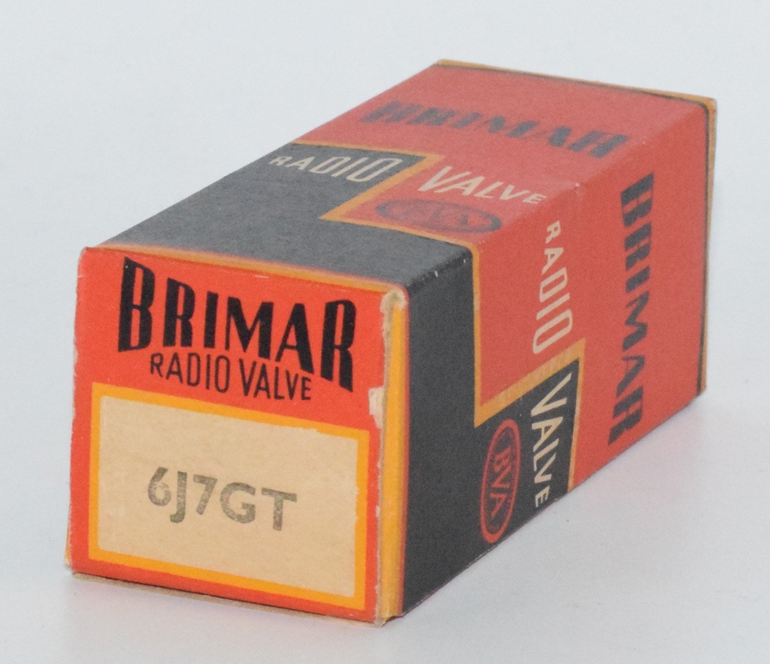 6J7GT Brimar England NOS NIB Valve / Tube