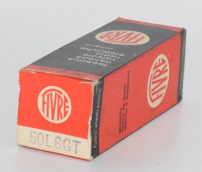 50L6GT Fivre Italy NOS *original box* Valve / Tube