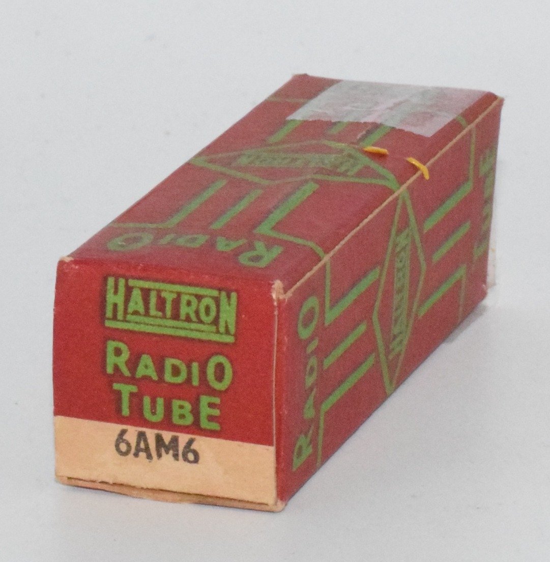 6AM6 Haltron England NOS Valve / Tube
