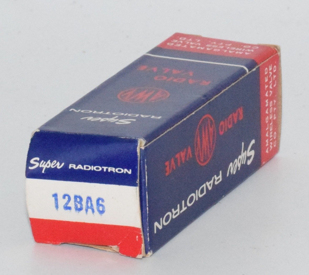 12BA6 Super Radiotron AWV Australia NOS Valve / Tube