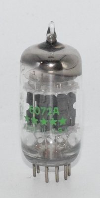 6072A / 12AY7 General Electric USA NOS Valve / Tube