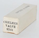 2D21 / CV797 Chelmer England NOS Valve / Tube thumbnail 1