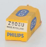 Z803U / 6799 Philips Holland NOS Cold-cathode-trigger Tetrode Valve / Tube thumbnail 2