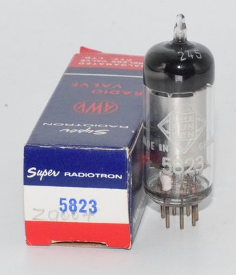 5823 / Z900T Telefunken ◈ Germany NOS Valve / Tube (SR AWV rebox)