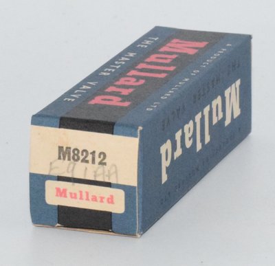 M8212 / CV4007 Mullard England *Mitcham 1965* NOS NIB Valve / Tube