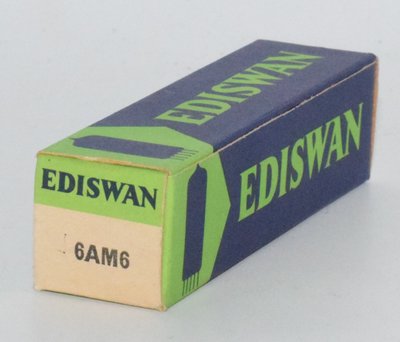 6AM6 / 6F12 Ediswan England NOS Valve / Tube