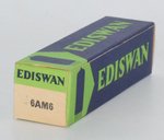 6AM6 / 6F12 Ediswan England NOS Valve / Tube thumbnail 1