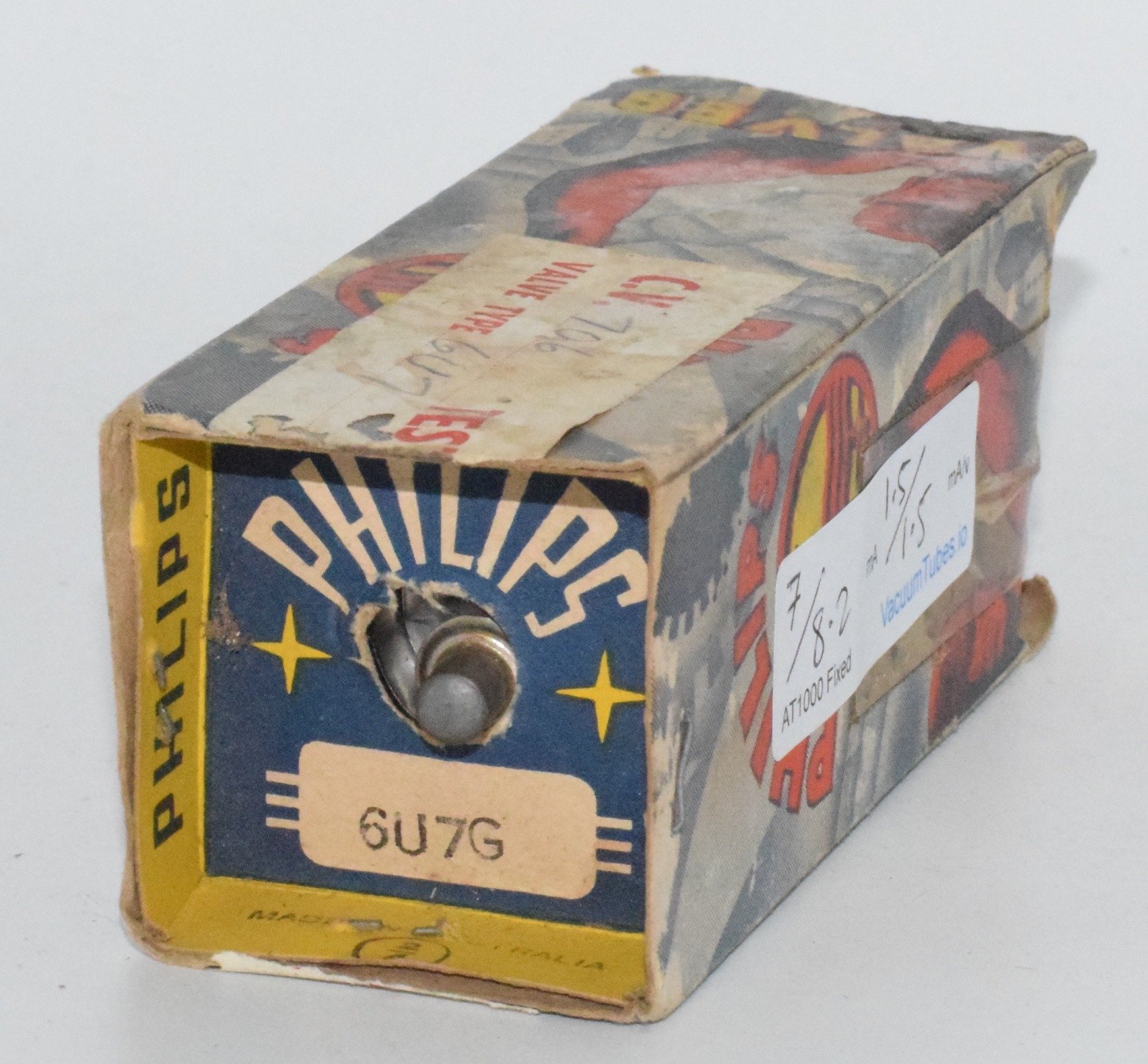 6U7G Philips Miniwatt Australia Valve / Tube
