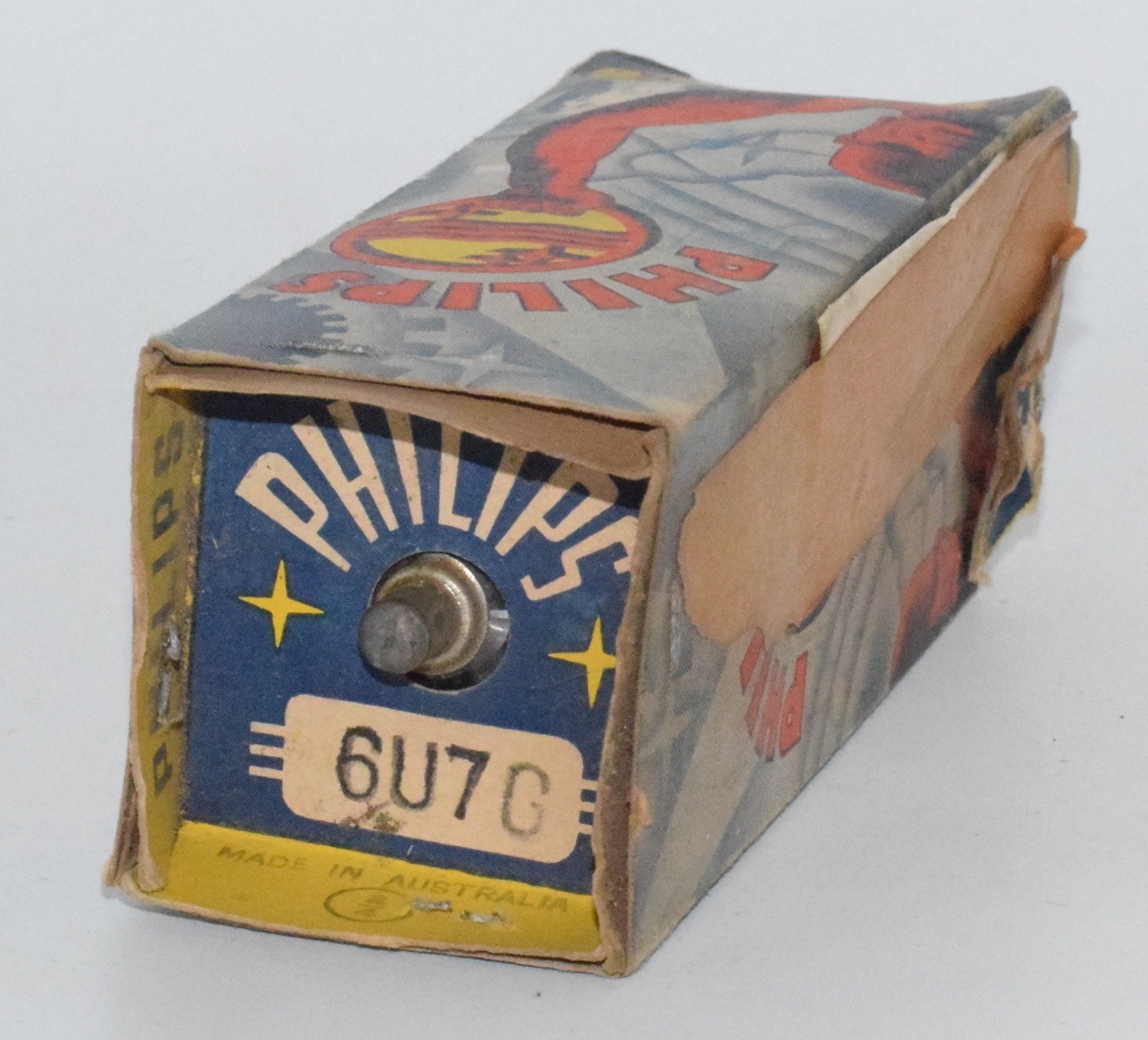 6U7G Philips Miniwatt Australia Valve / Tube