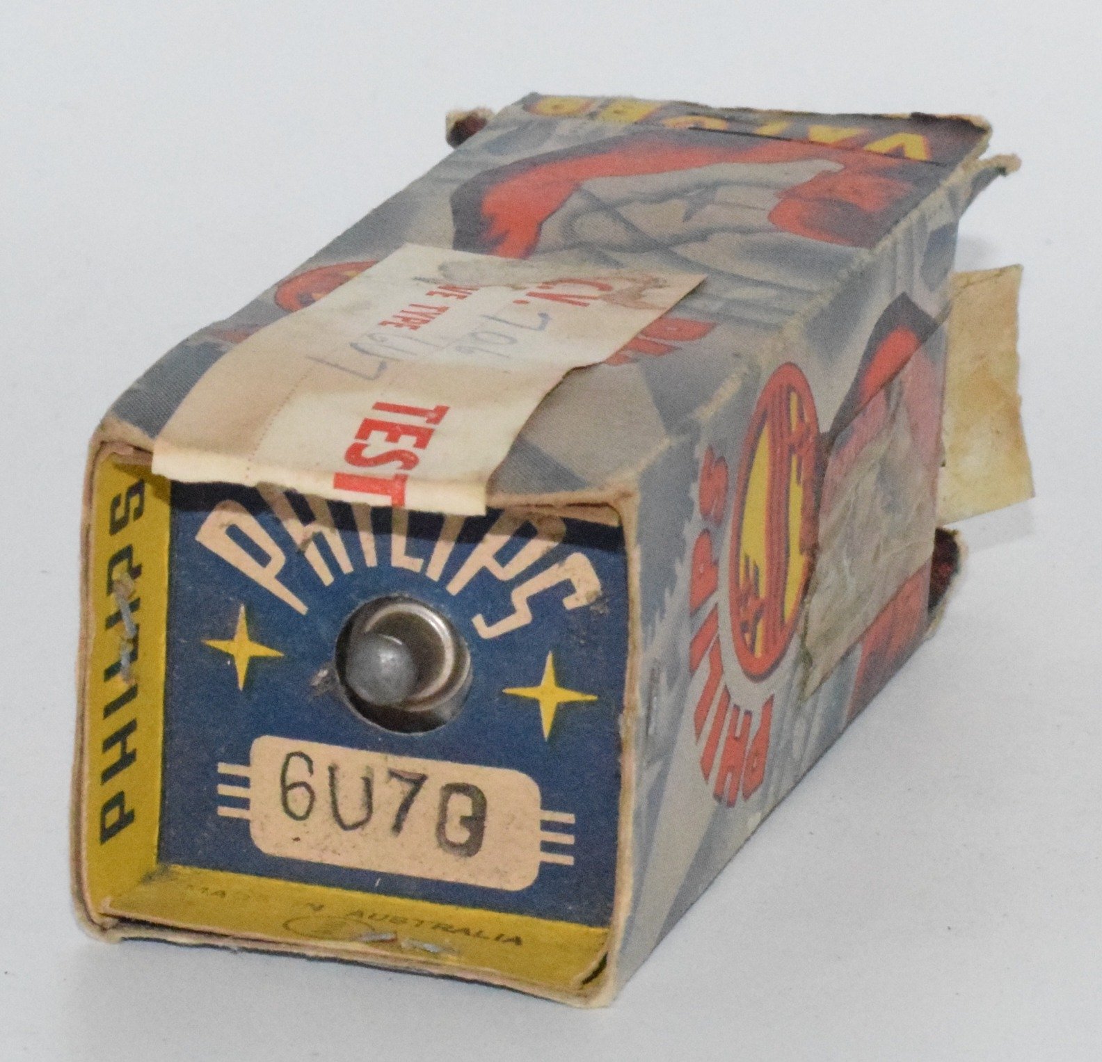 6U7G Philips Miniwatt Australia Valve / Tube