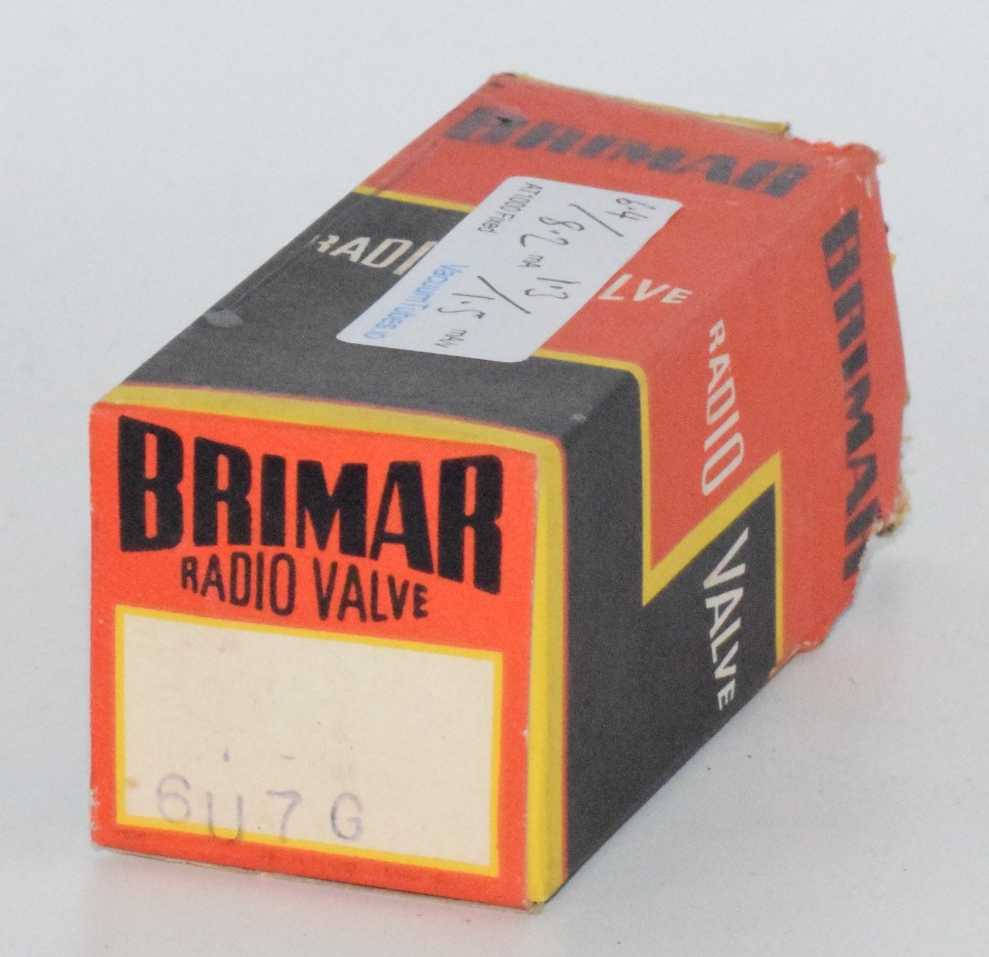 6U7G Brimar England Valve / Tube