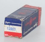 12BH7 Super Radiotron AWV Australia Valve / Tube thumbnail 1