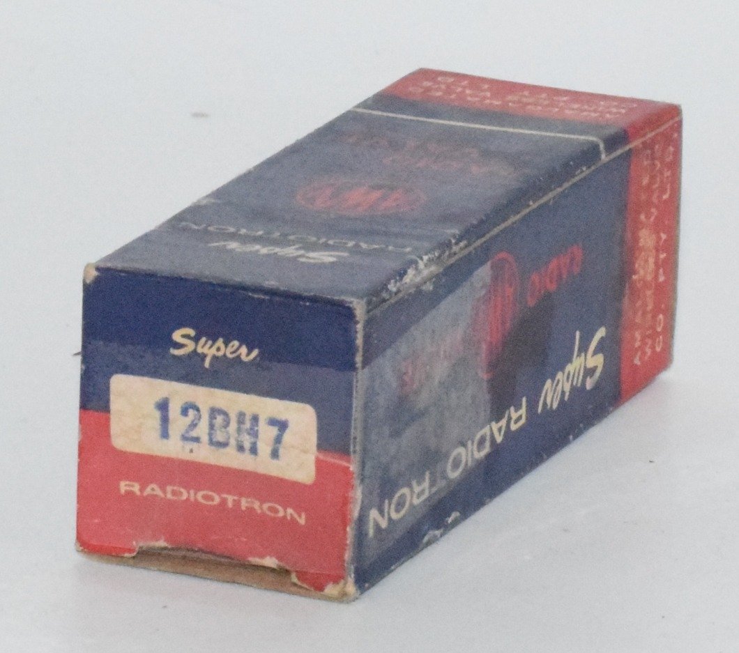 12BH7 Super Radiotron AWV Australia Valve / Tube